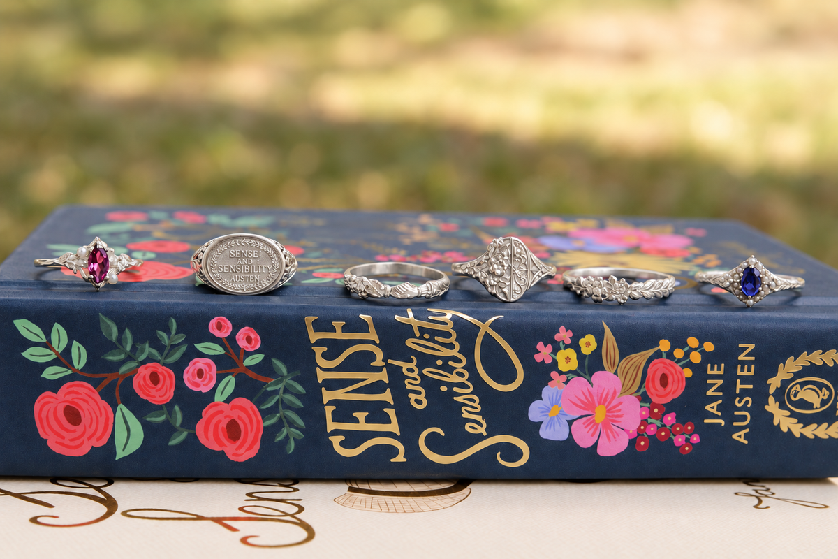 The Sense & Sensibility Monogram Ring
