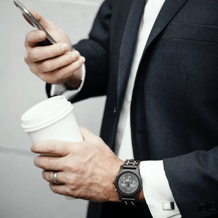 Chrono S - Ivory Black - Men's Watch