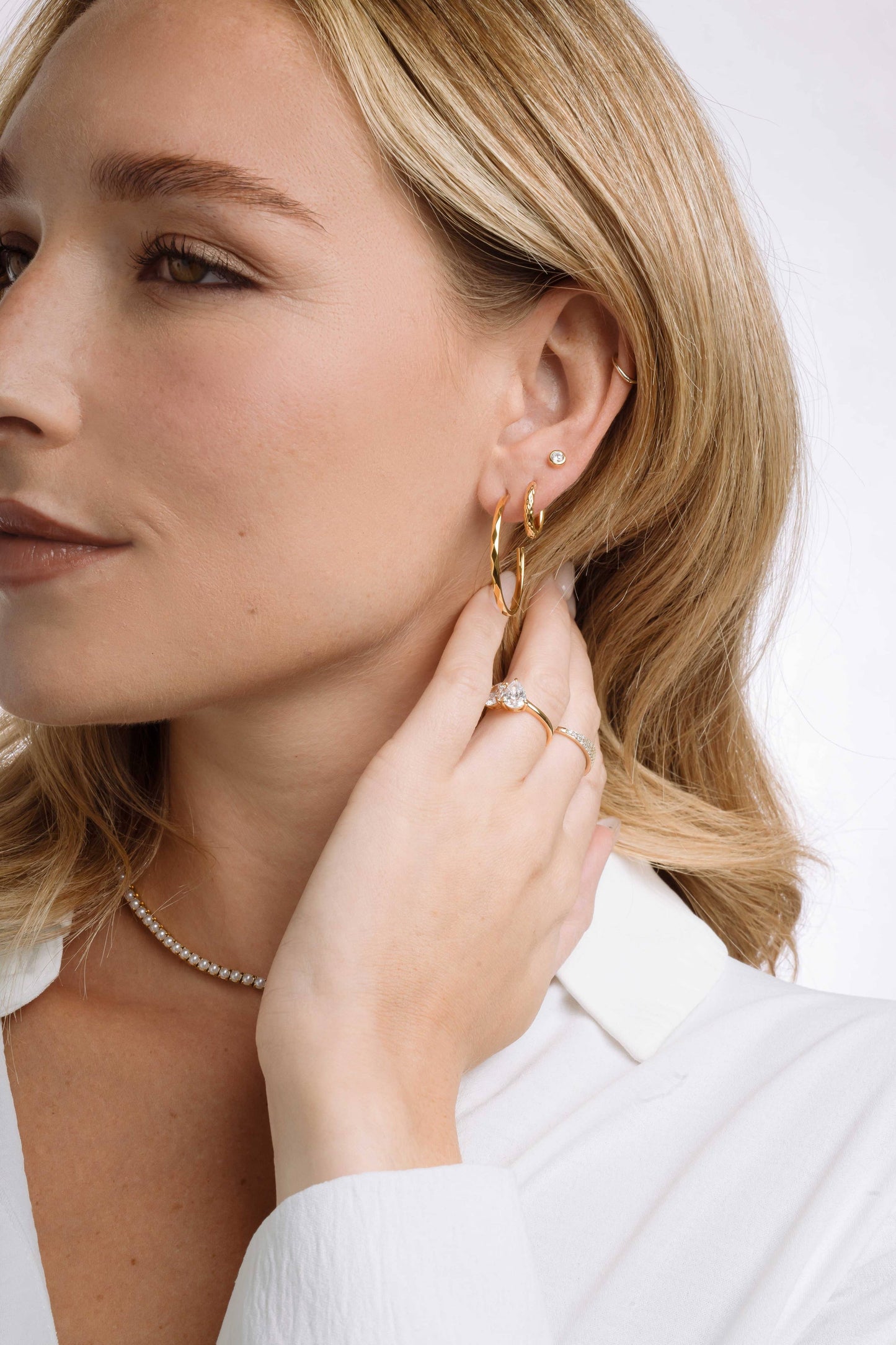 Myra Geometric Hoops