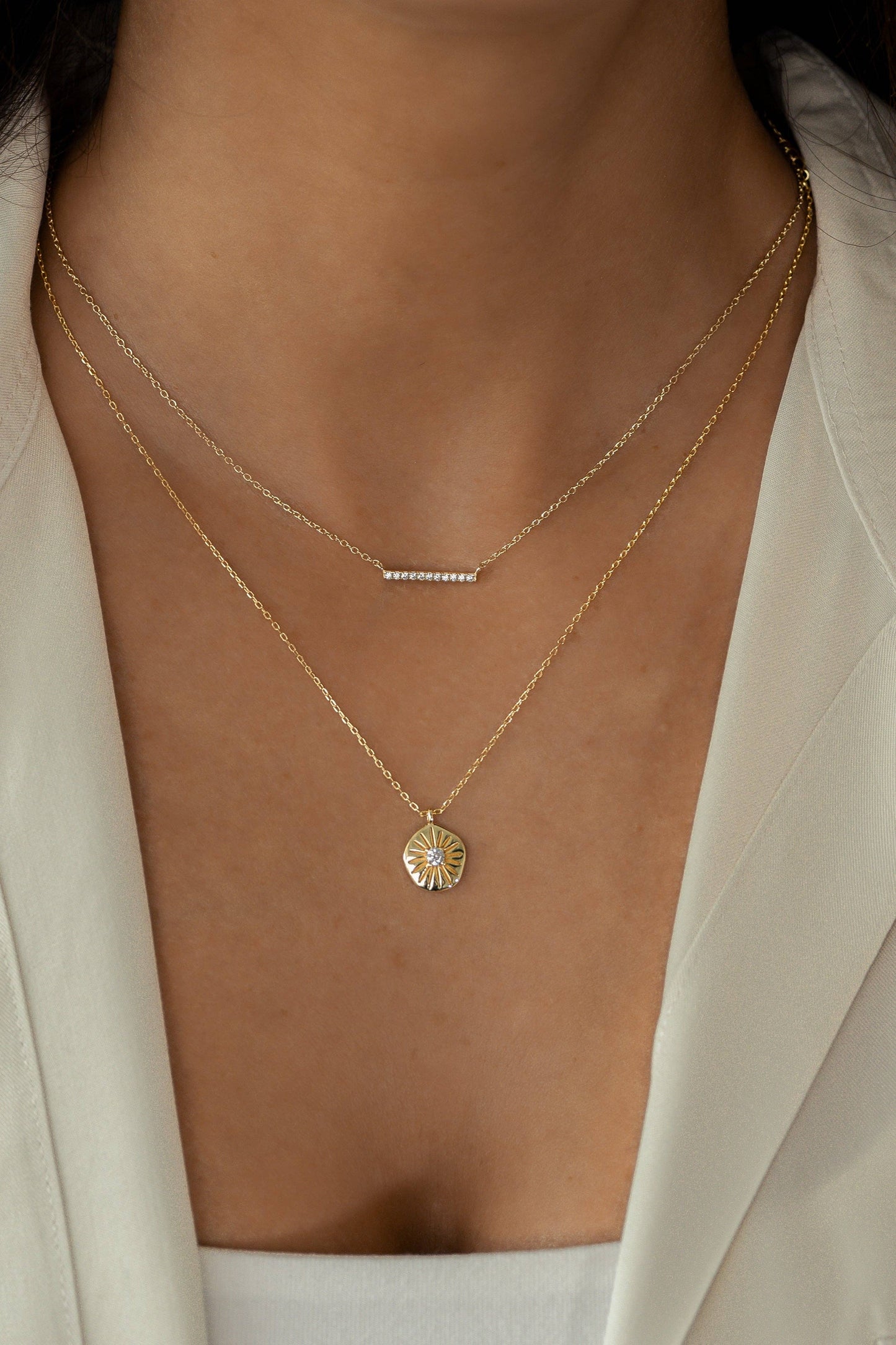 Dainty Bar Necklace