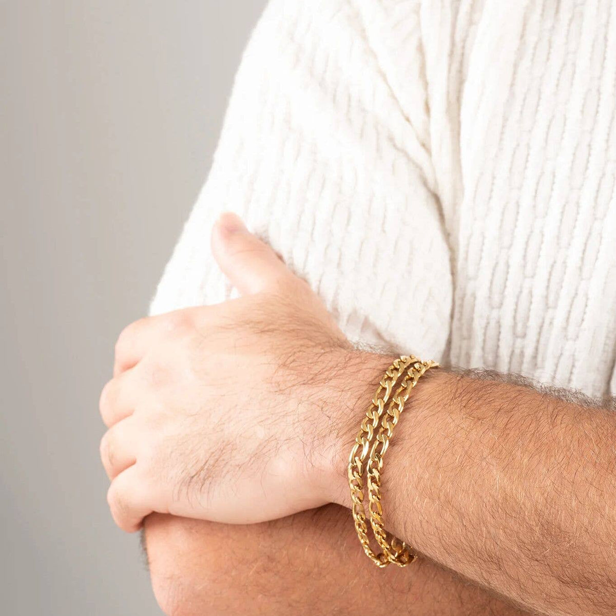 14K Gold Filled Plus™ Figaro Chain Bracelet