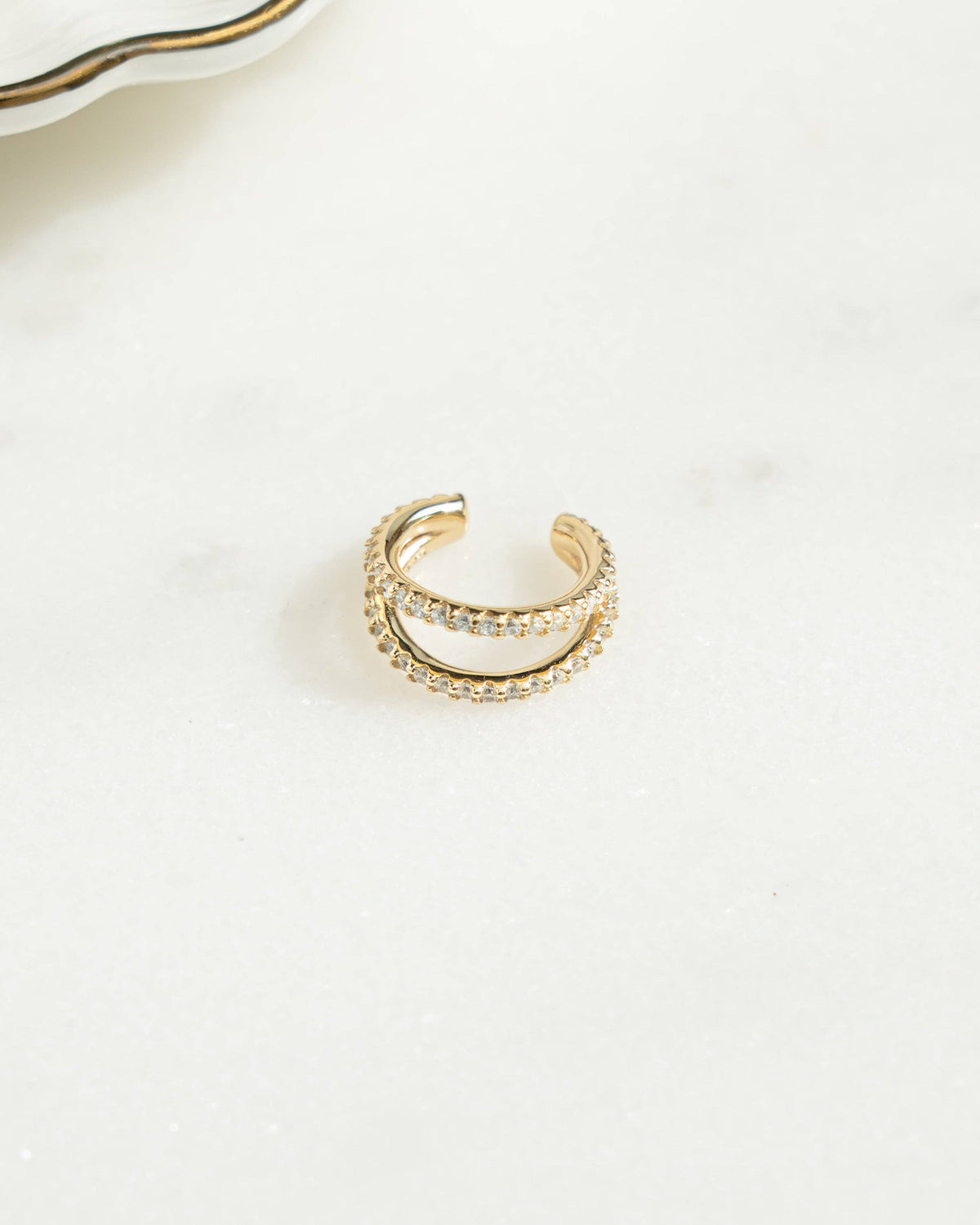 Marcella Double Row Ear Cuff