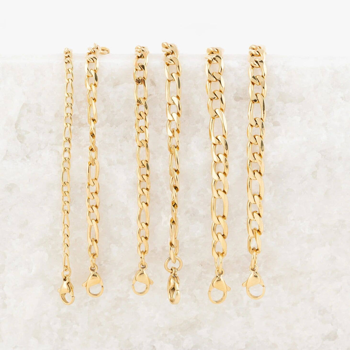 14K Gold Filled Plus™ Figaro Chain Bracelet