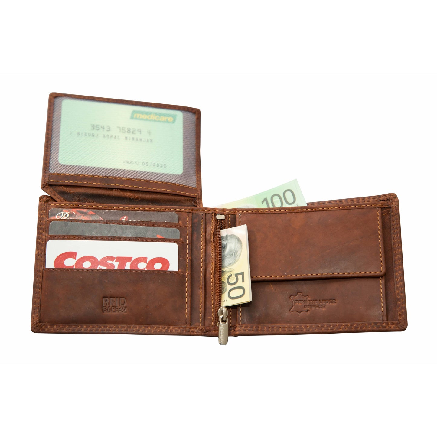 Leather RFID Wallet Guelph