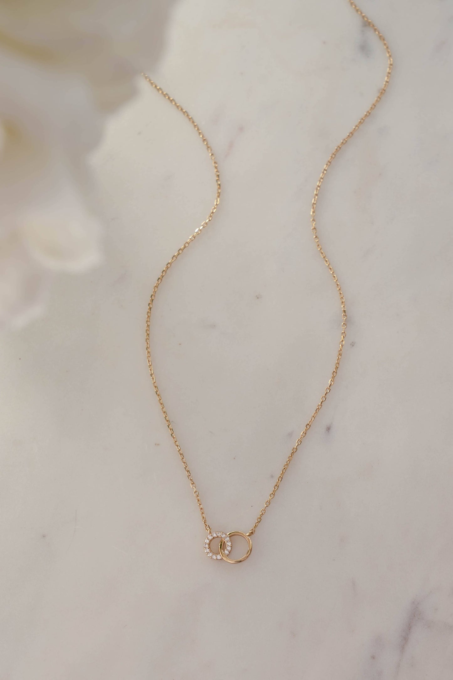Circle Link Necklace