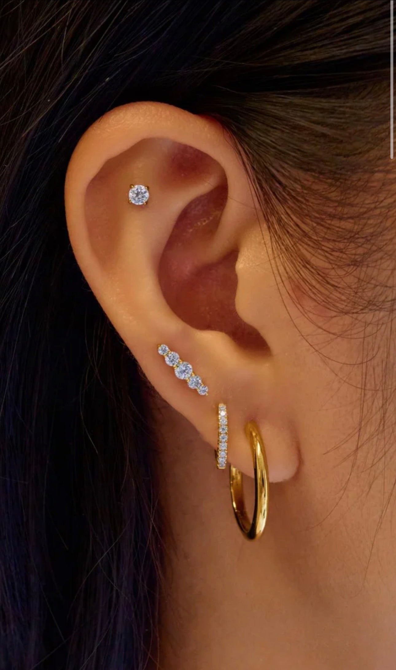 Bar Barbell Single Earring