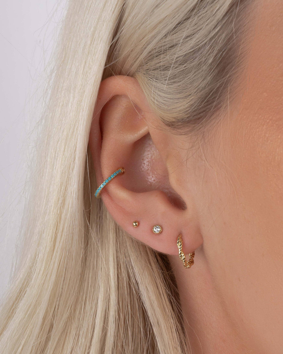 Turquoise Ear Cuff*