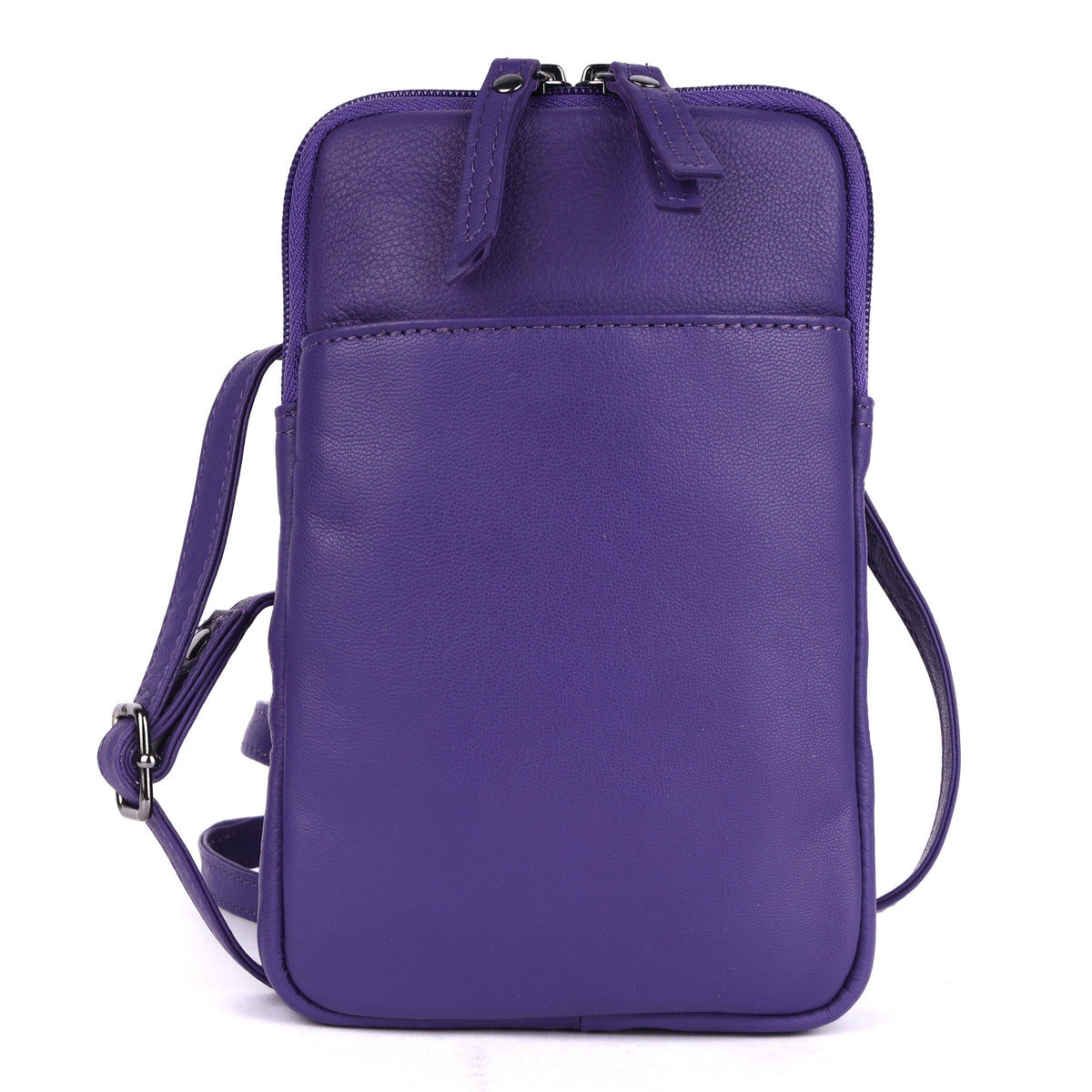 Greenwood Cleo Leather Phone Crossbody Bag