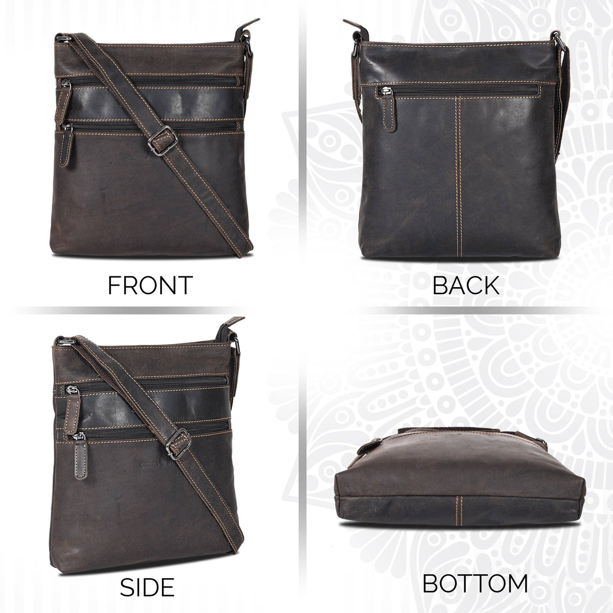 Leather Crossbody Purse