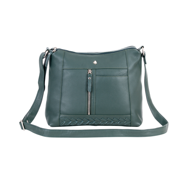 Elegant Leather Crossbody Bag Tressa – Stylish & Functional