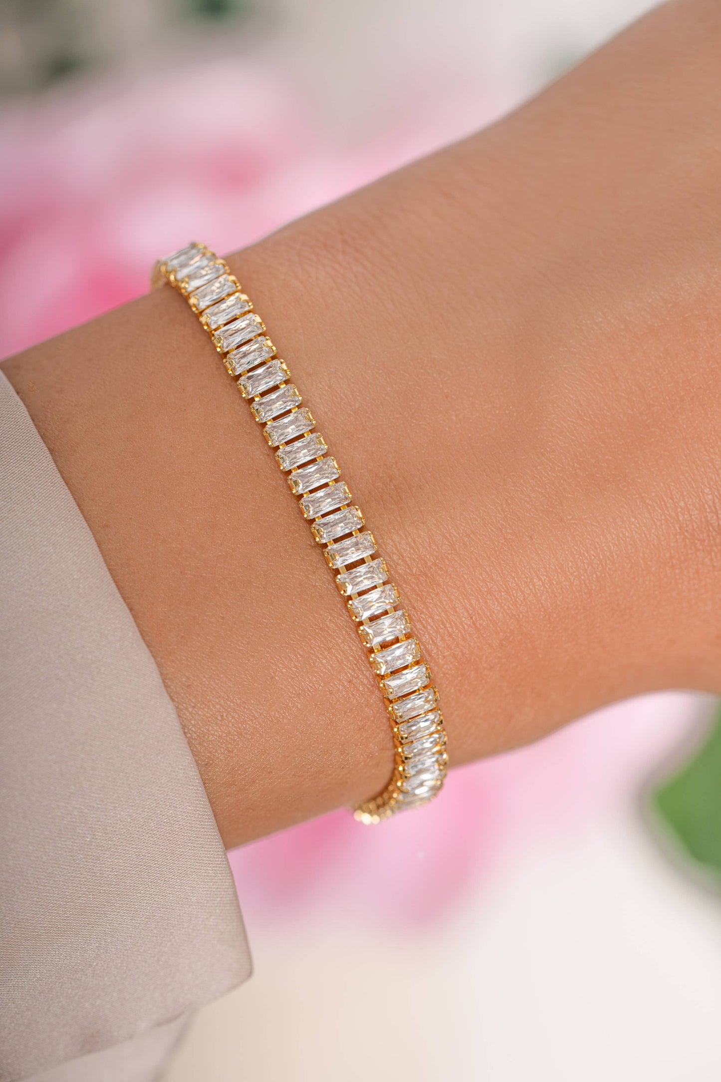 Baguette Tennis Bracelet