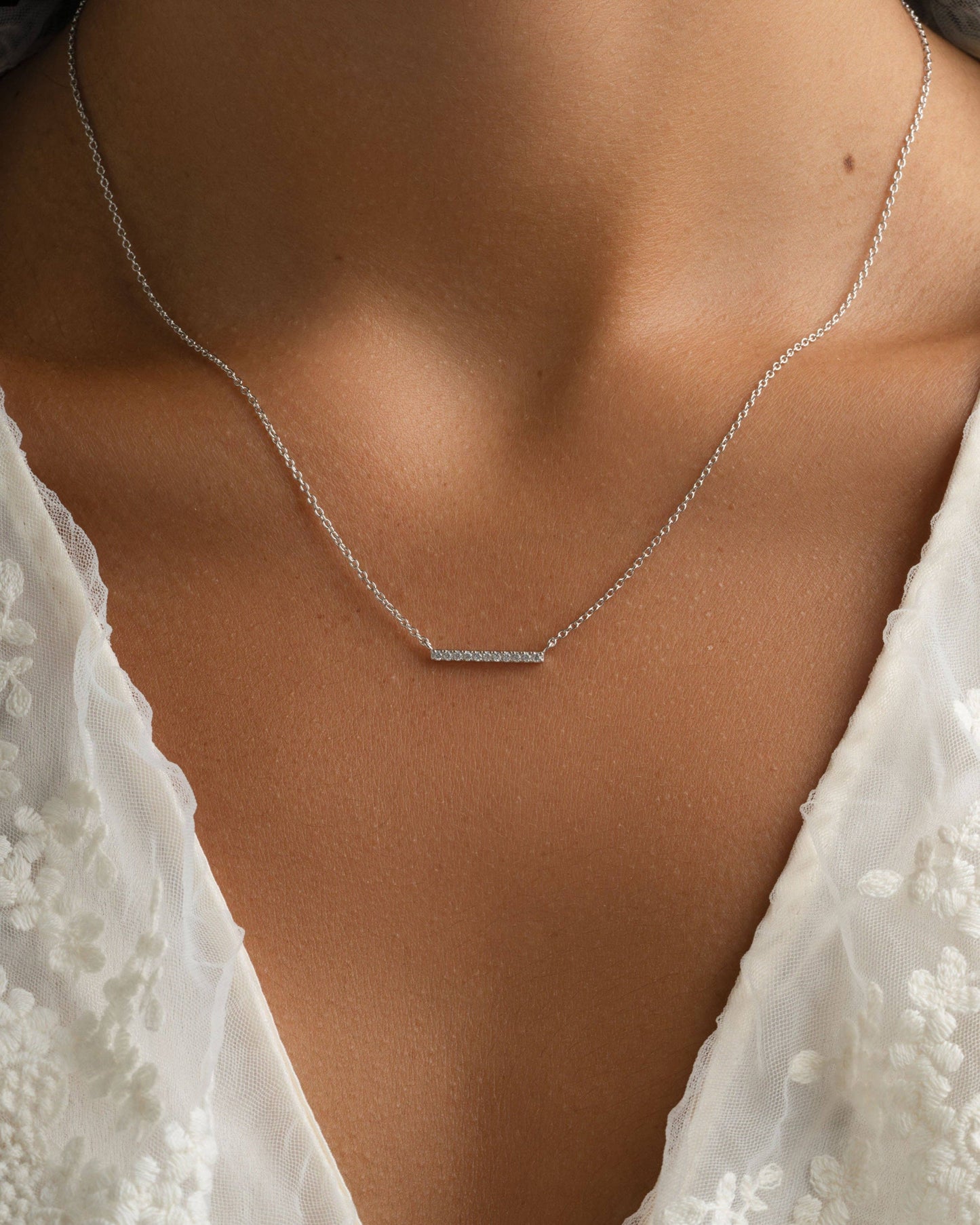 Dainty Bar Necklace