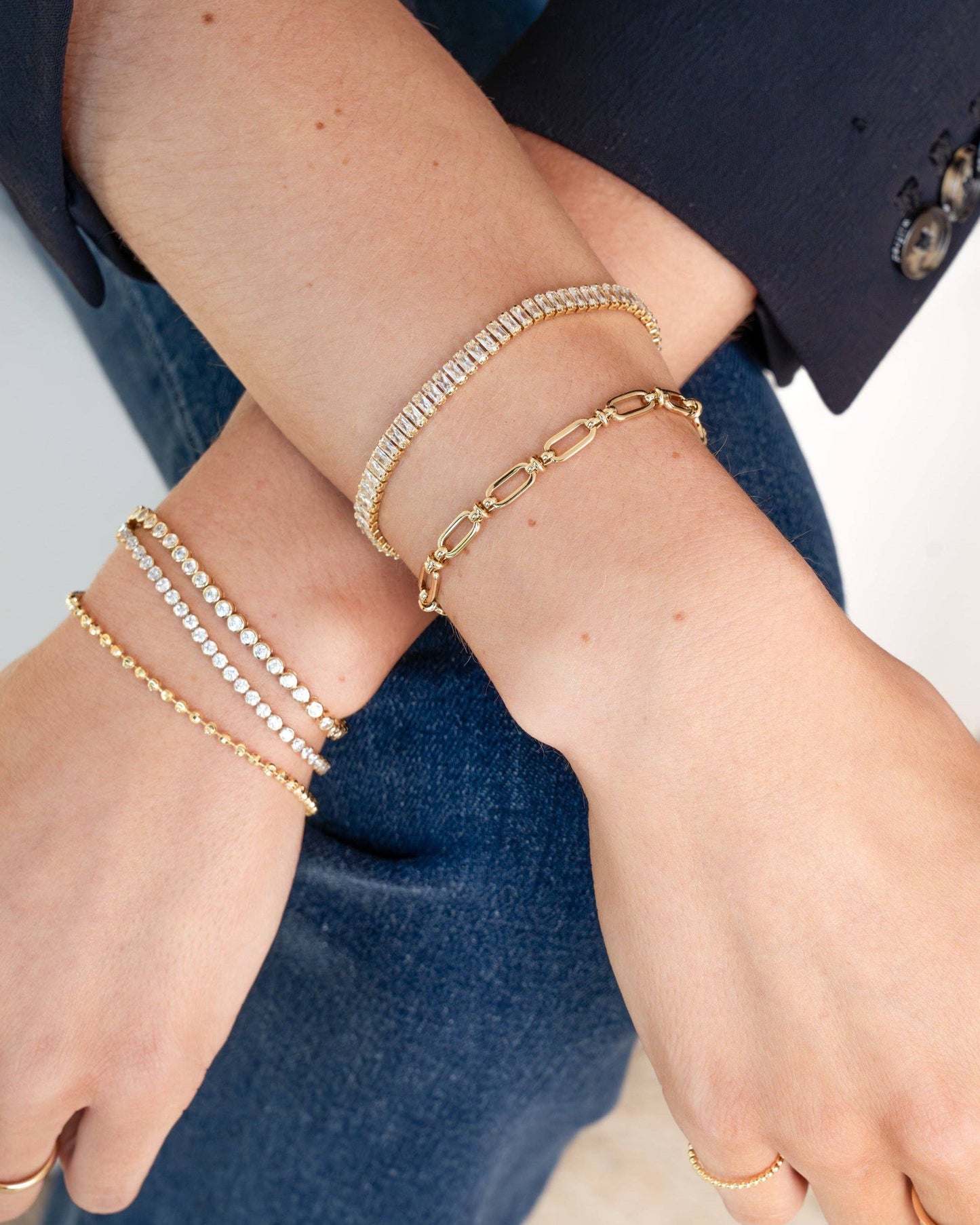 Baguette Tennis Bracelet