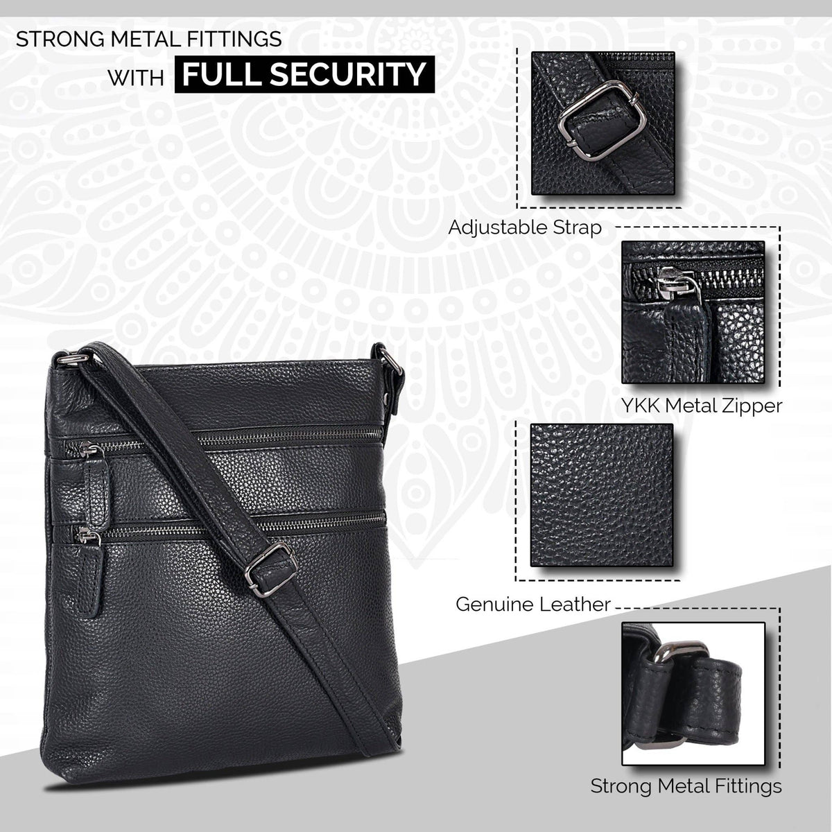 Leather Crossbody Purse