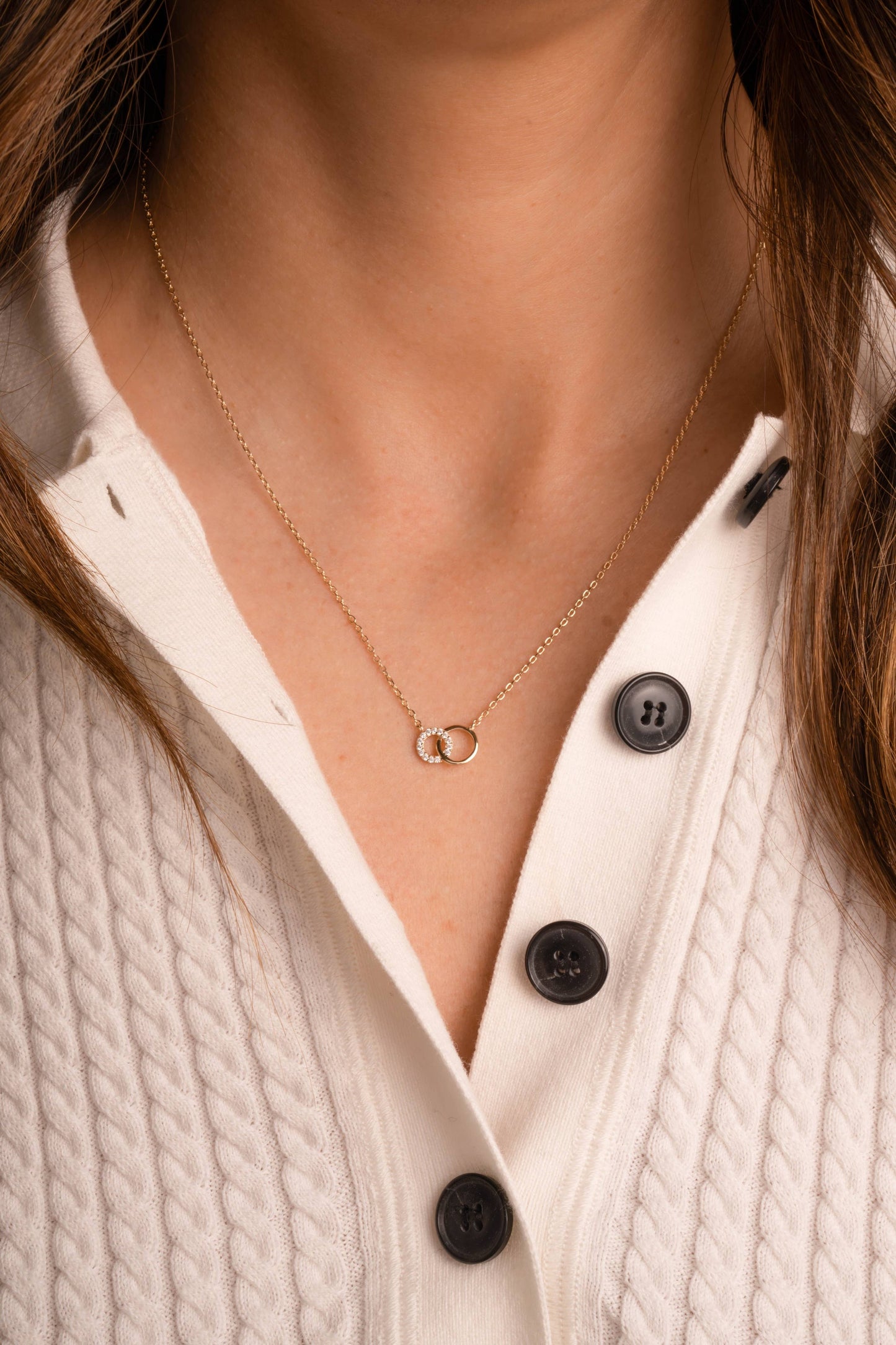 Circle Link Necklace