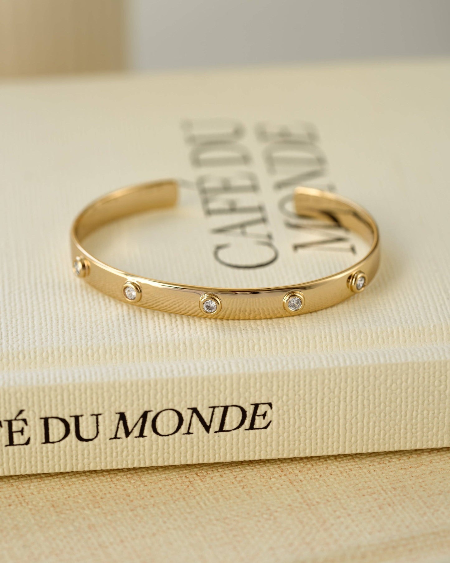 Adjustable Bezel Cuff
