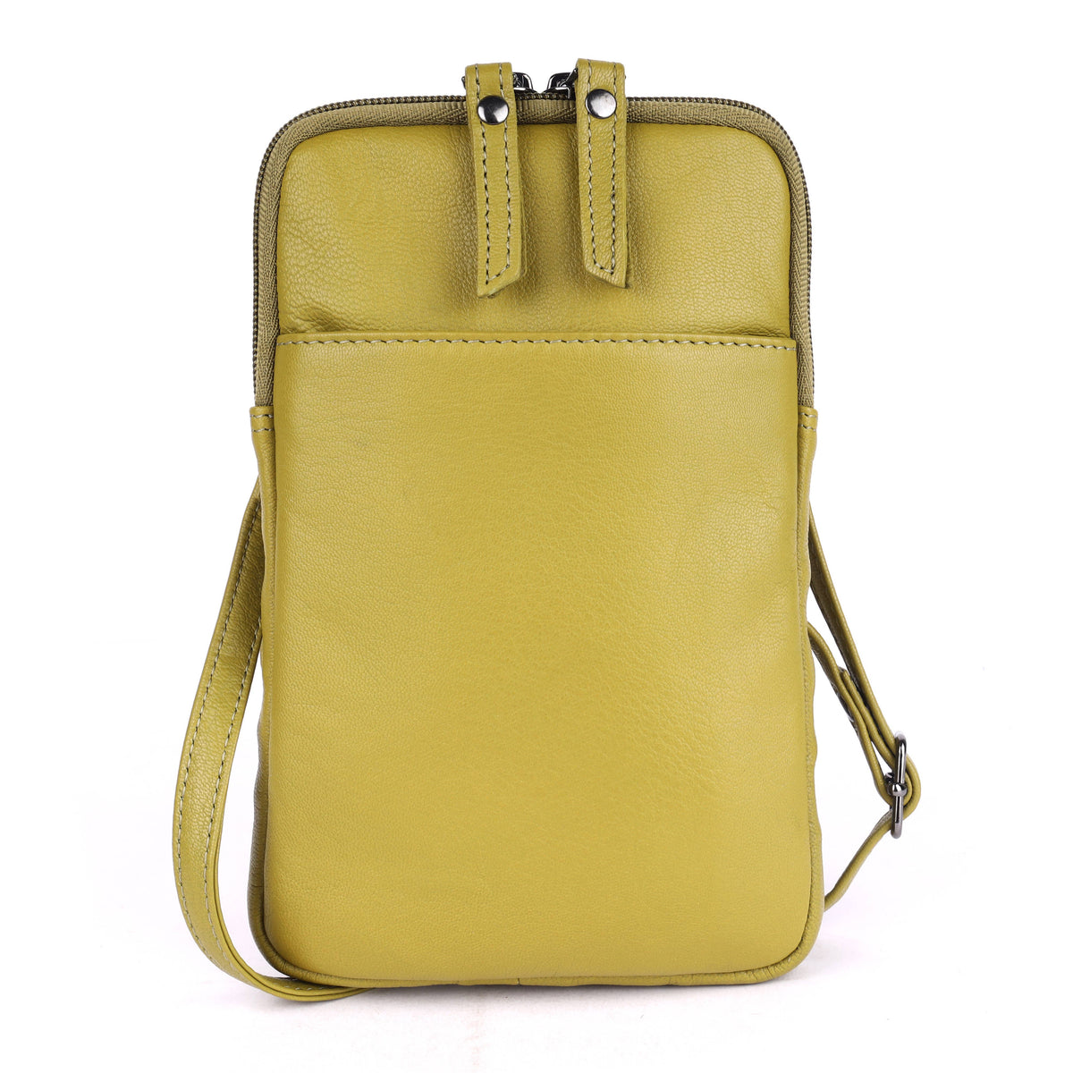 Greenwood Cleo Leather Phone Crossbody Bag