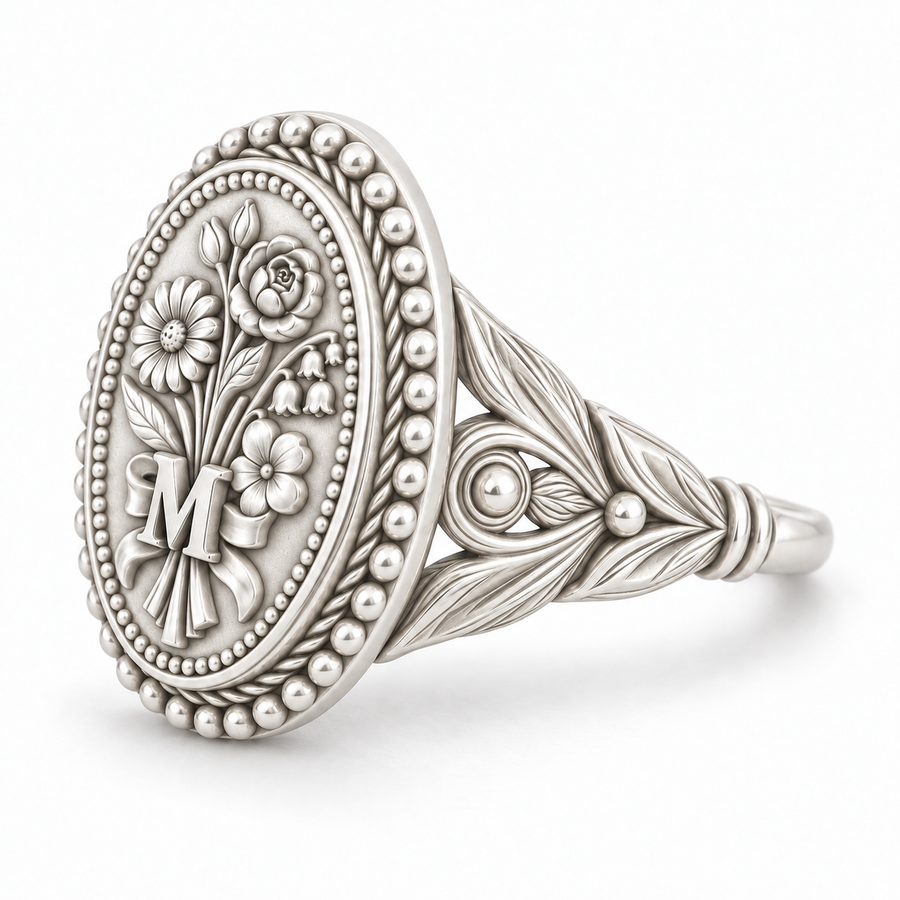 March Bouquet Ring