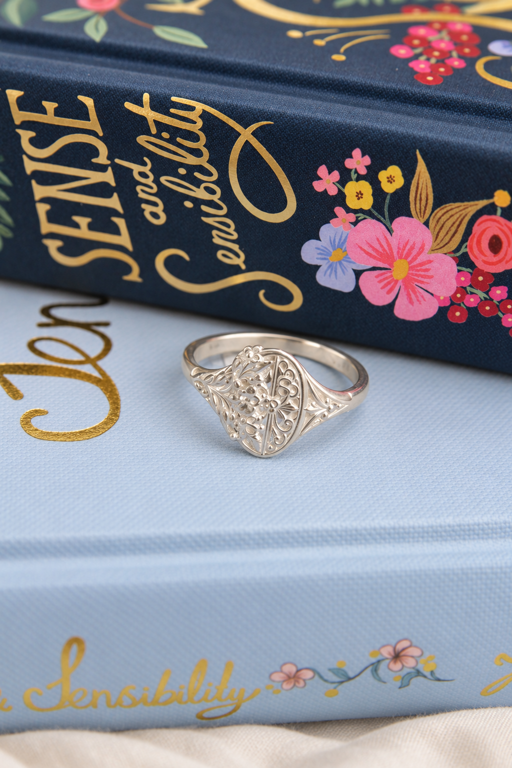 The Sense & Sensibility Monogram Ring