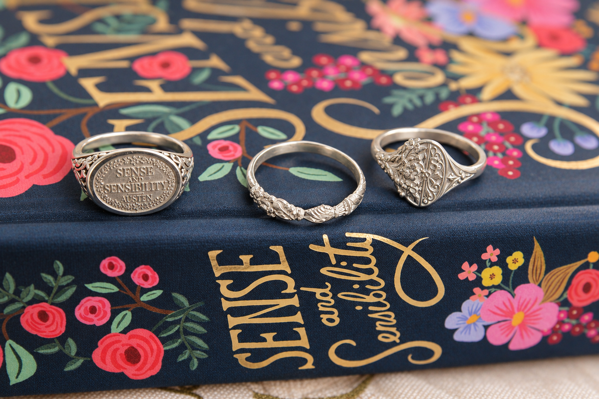 The Sense & Sensibility Monogram Ring