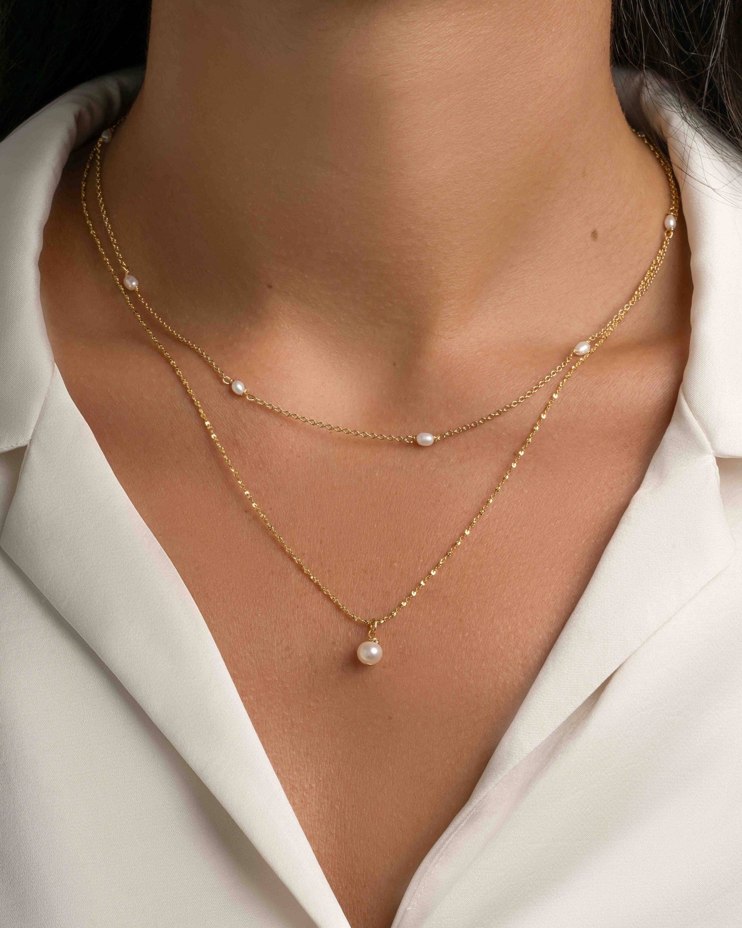 Pearl Pendant Necklace