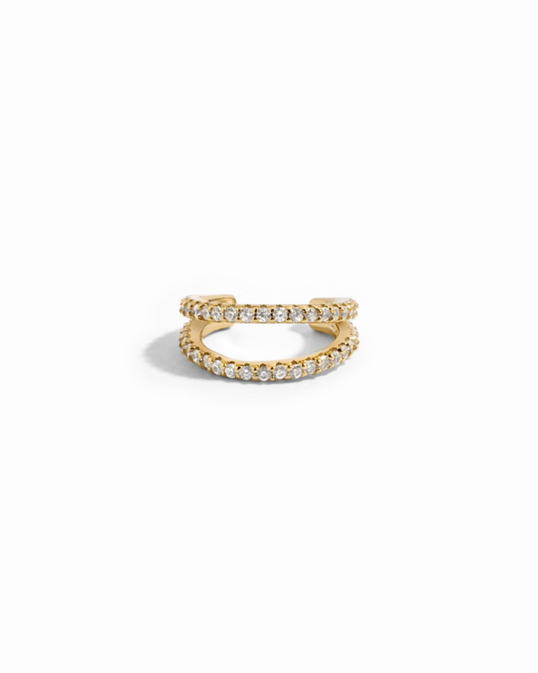 Marcella Double Row Ear Cuff
