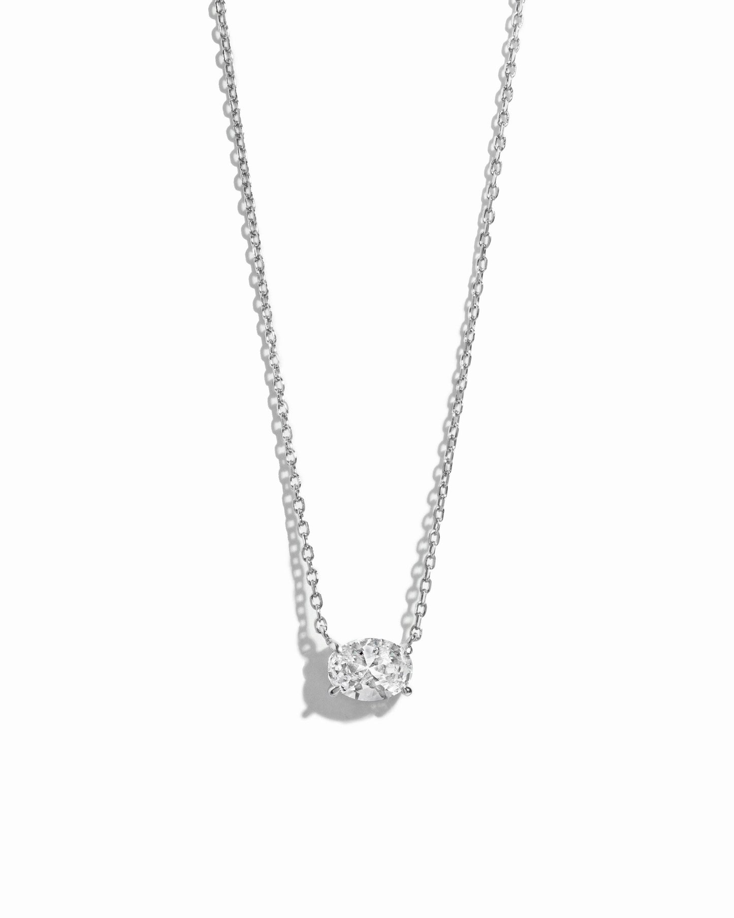 Oval Pendant Necklace