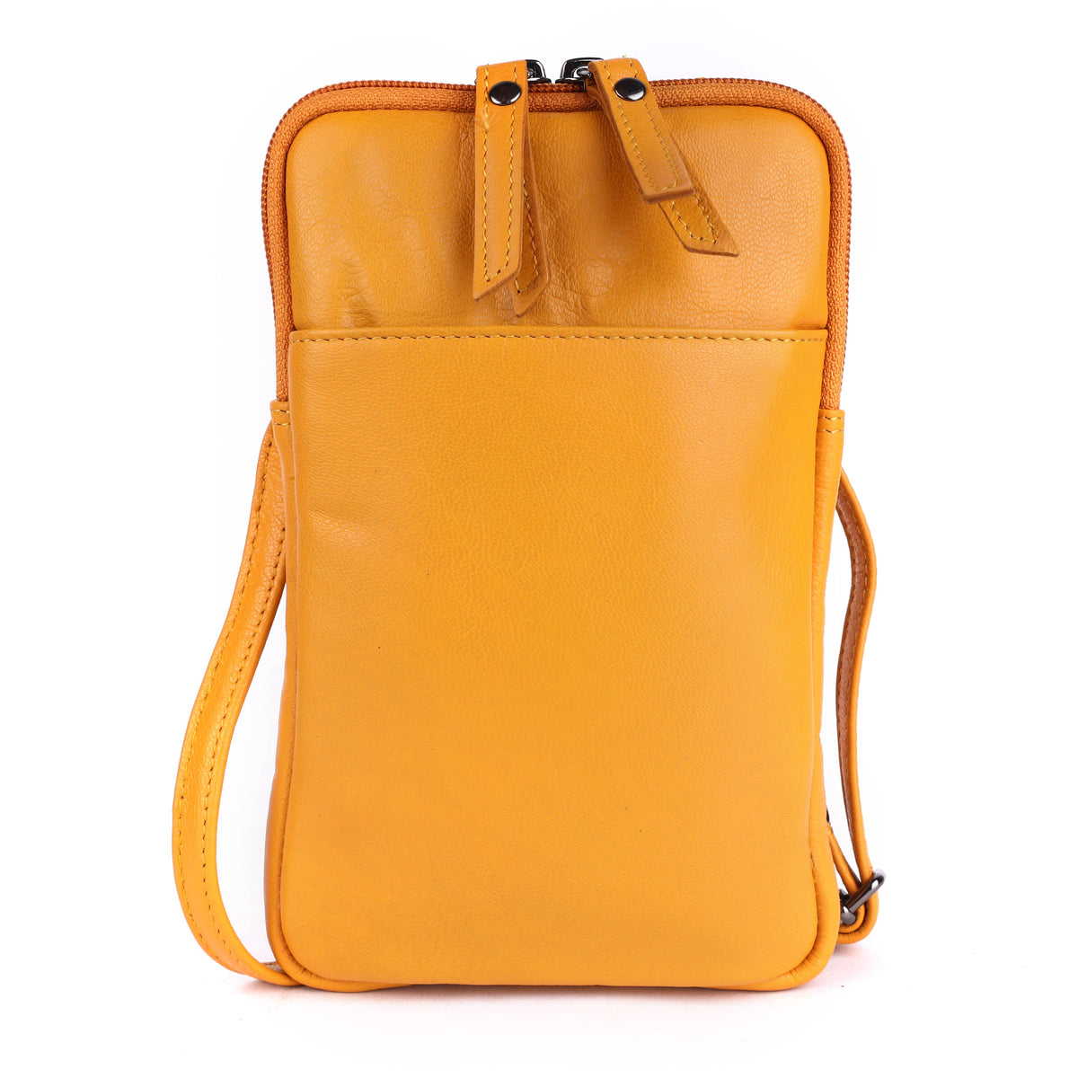Greenwood Cleo Leather Phone Crossbody Bag