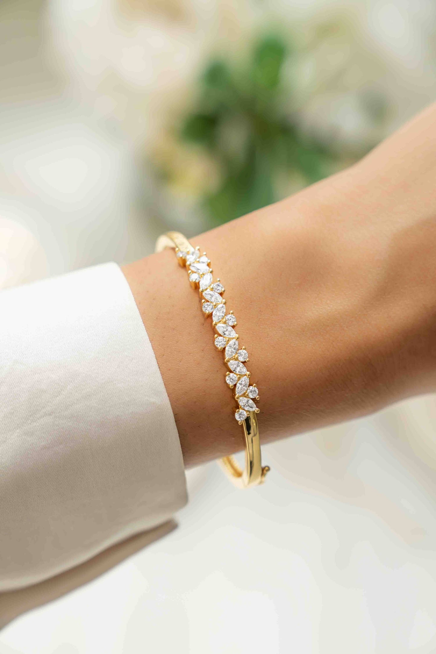 Multi-Stone Bangle