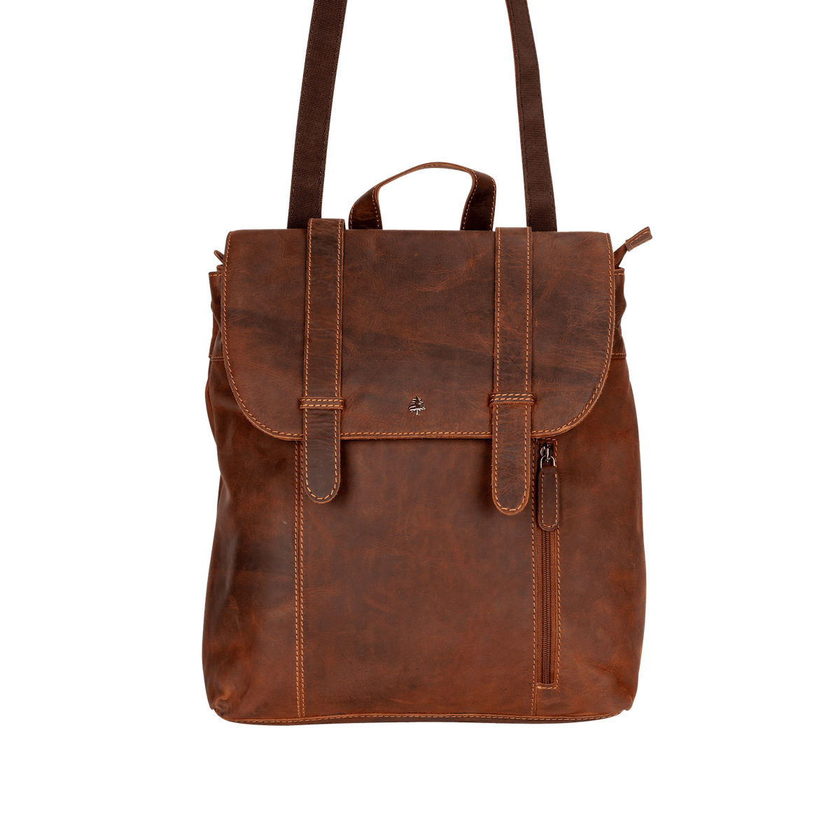 Convertible Leather Backpack For Women - Handcrafted Success