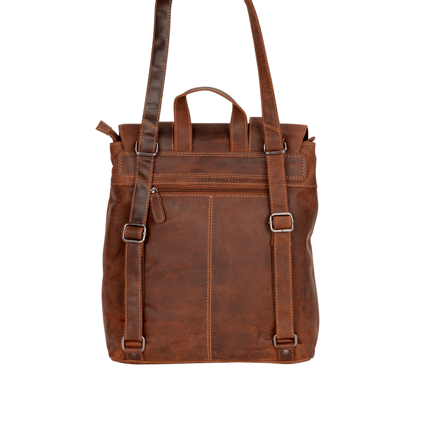 Convertible Leather Backpack For Women - Handcrafted Success