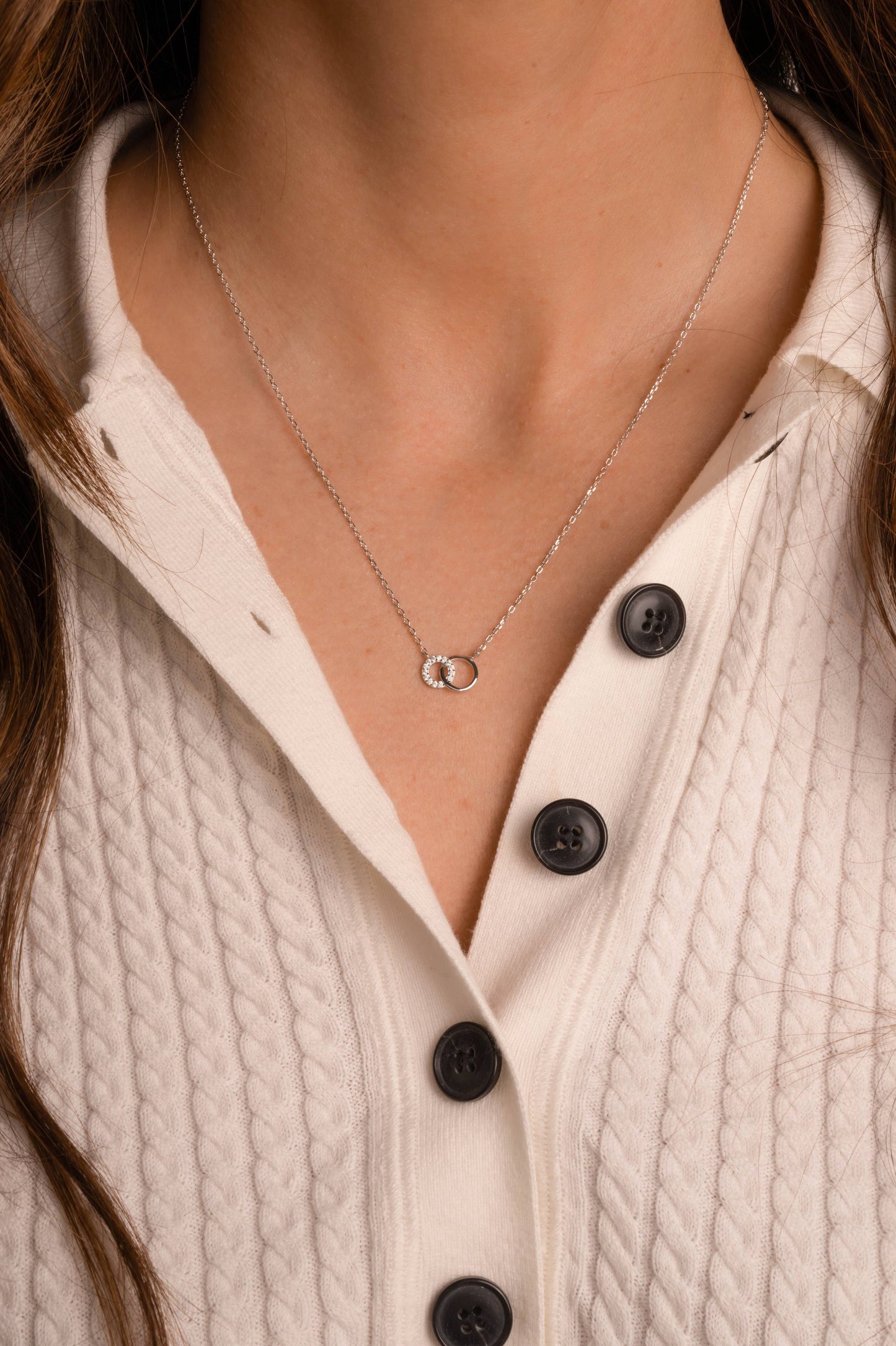 Circle Link Necklace